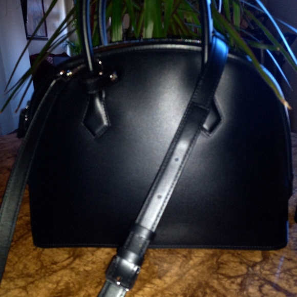 MCM Large Tracy Tote Visetos leather satchel crossbody bag - Picture 5 of 12